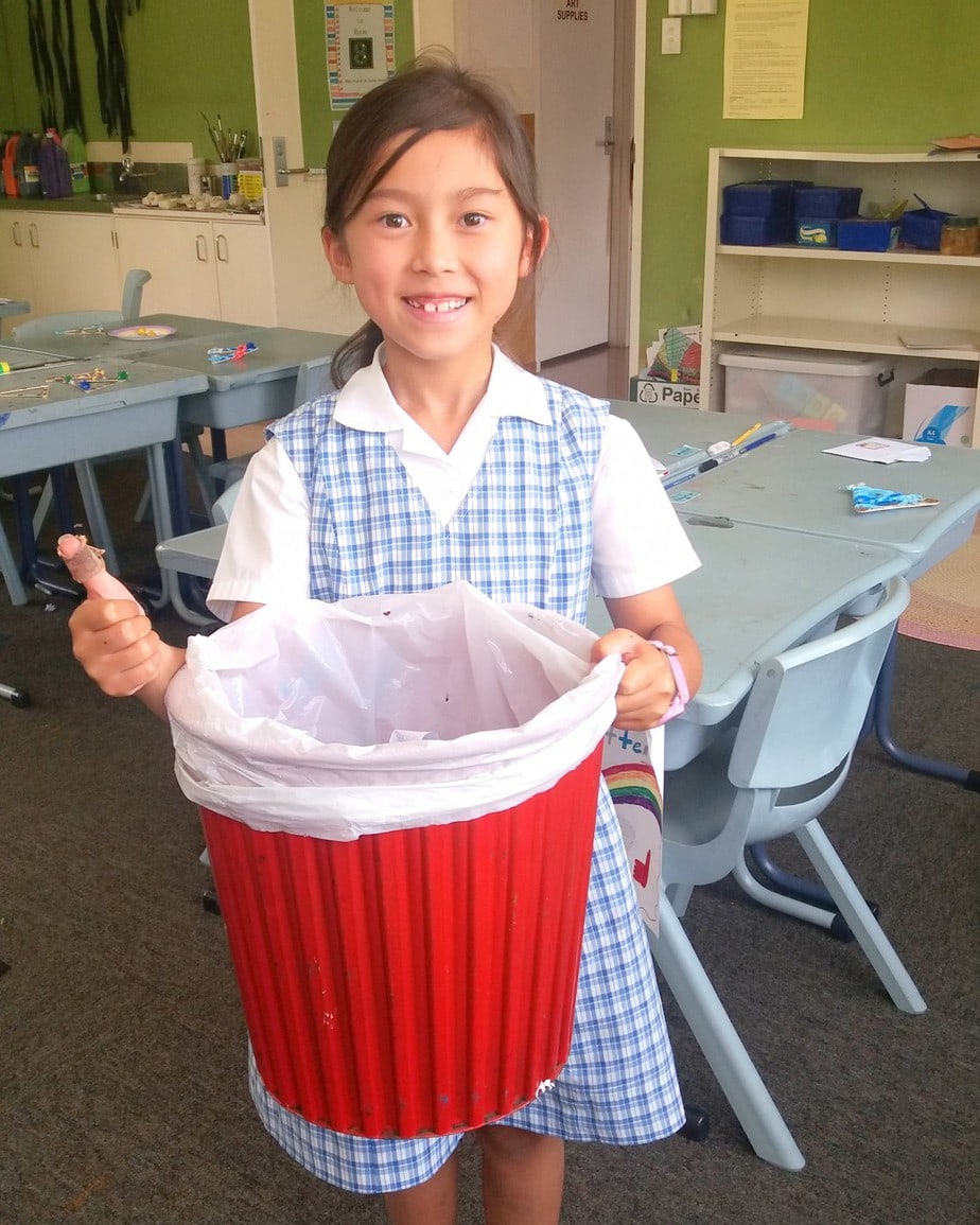 Rosie: I enjoyed picking up rubbish and making the environment clean.