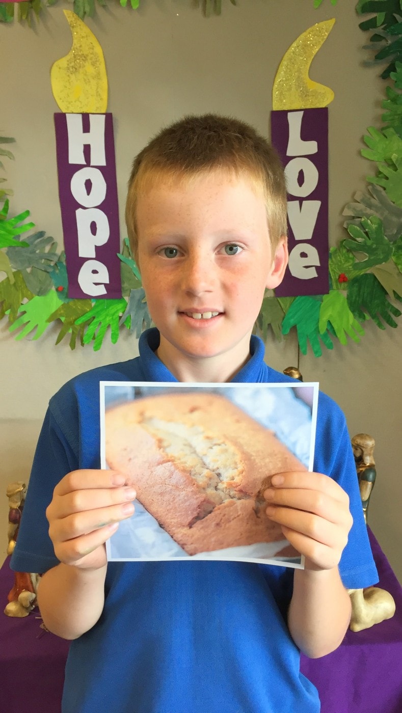 Adam: I enjoyed baking the Banana Cake