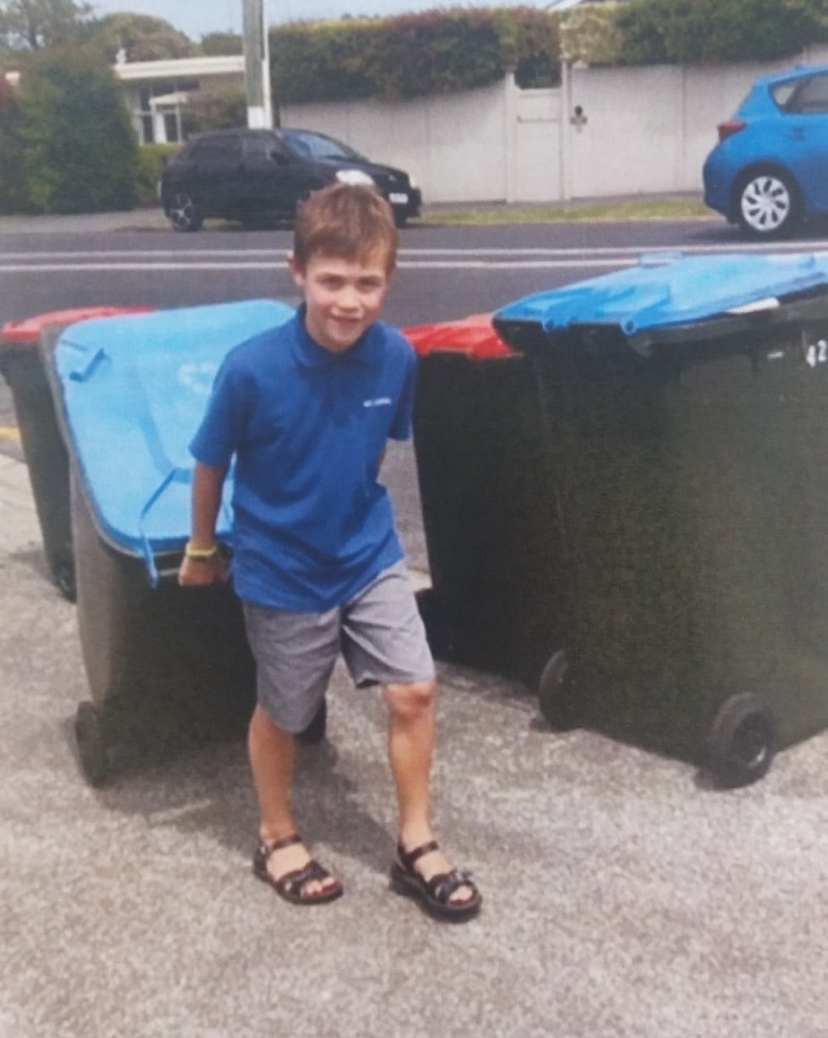 Charlie: I really liked helping my neighbours.