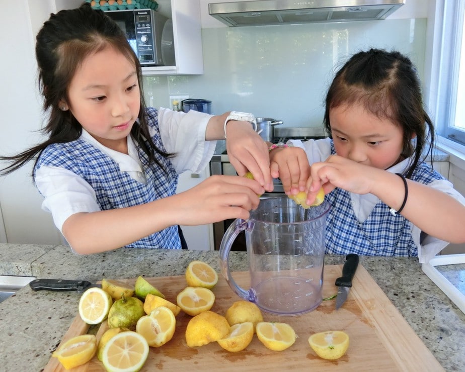 Stella: I enjoyed our lemonade stand, especially drinking the sour juice.