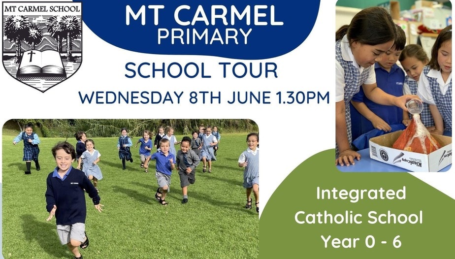 Looking to enrol your child at Mt Carmel?